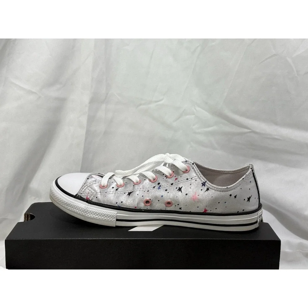 Converse‎ Juniors Girl's Stars Multicolor Sneakers Size 6